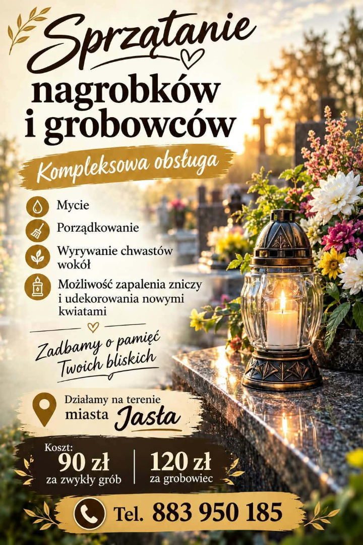 Sprzątanie grobów