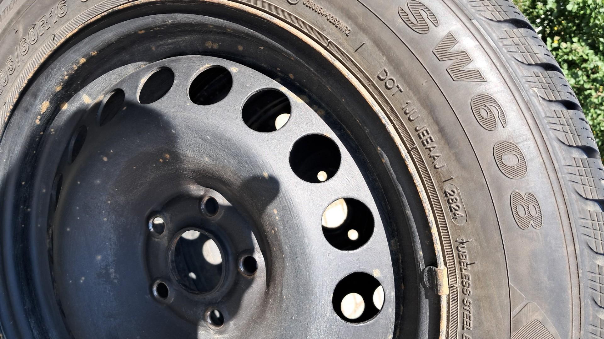Koła R16 5x105,  opony zimowe DĘBICA hp ,felgi 16