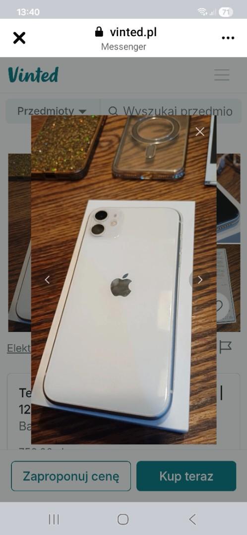 Telefon, smartfon iPhone11 128GB