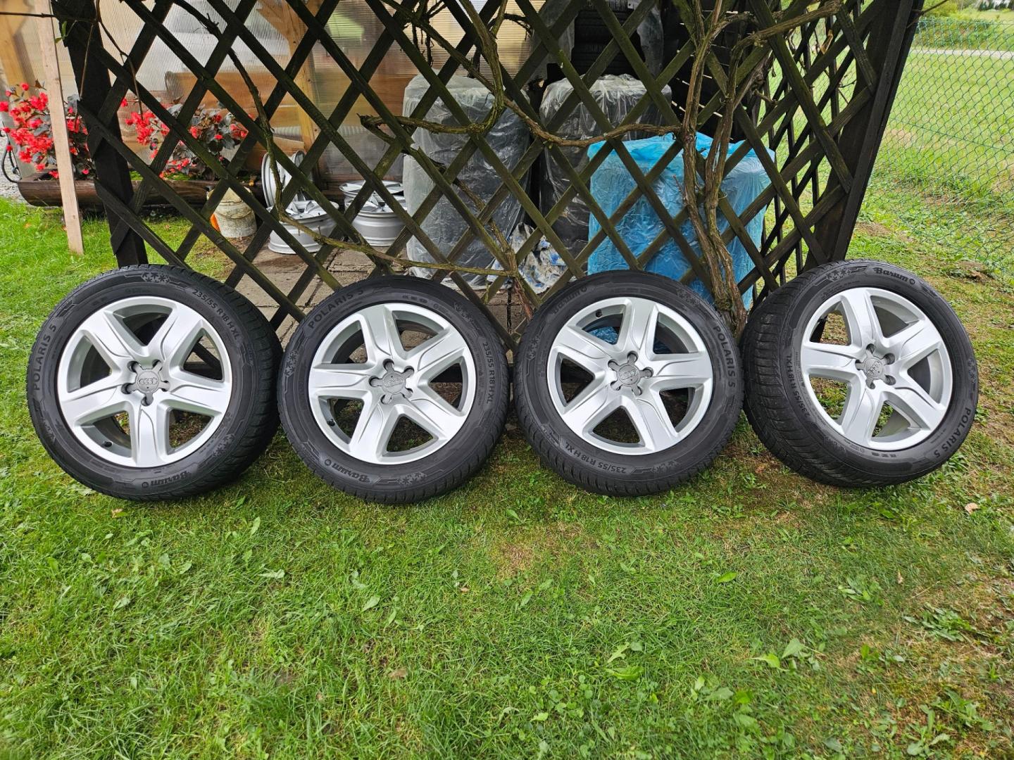 Alufelgi r18 5x112 Audi Skoda Vw Seat Mercedes Opony ZIMA