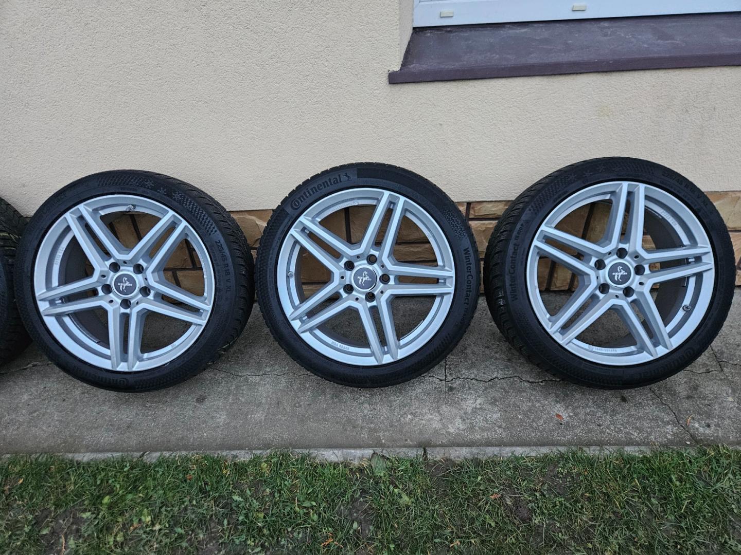 Alufelgi 18 5x112 mercedes audi skoda vw seat bmw opony zima