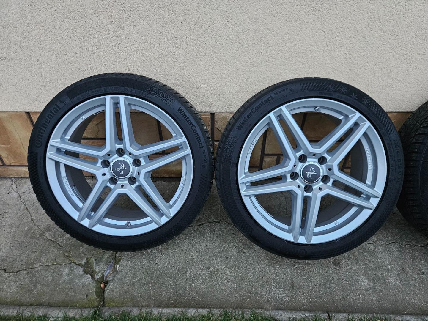 Alufelgi 18 5x112 mercedes audi skoda vw seat bmw opony zima