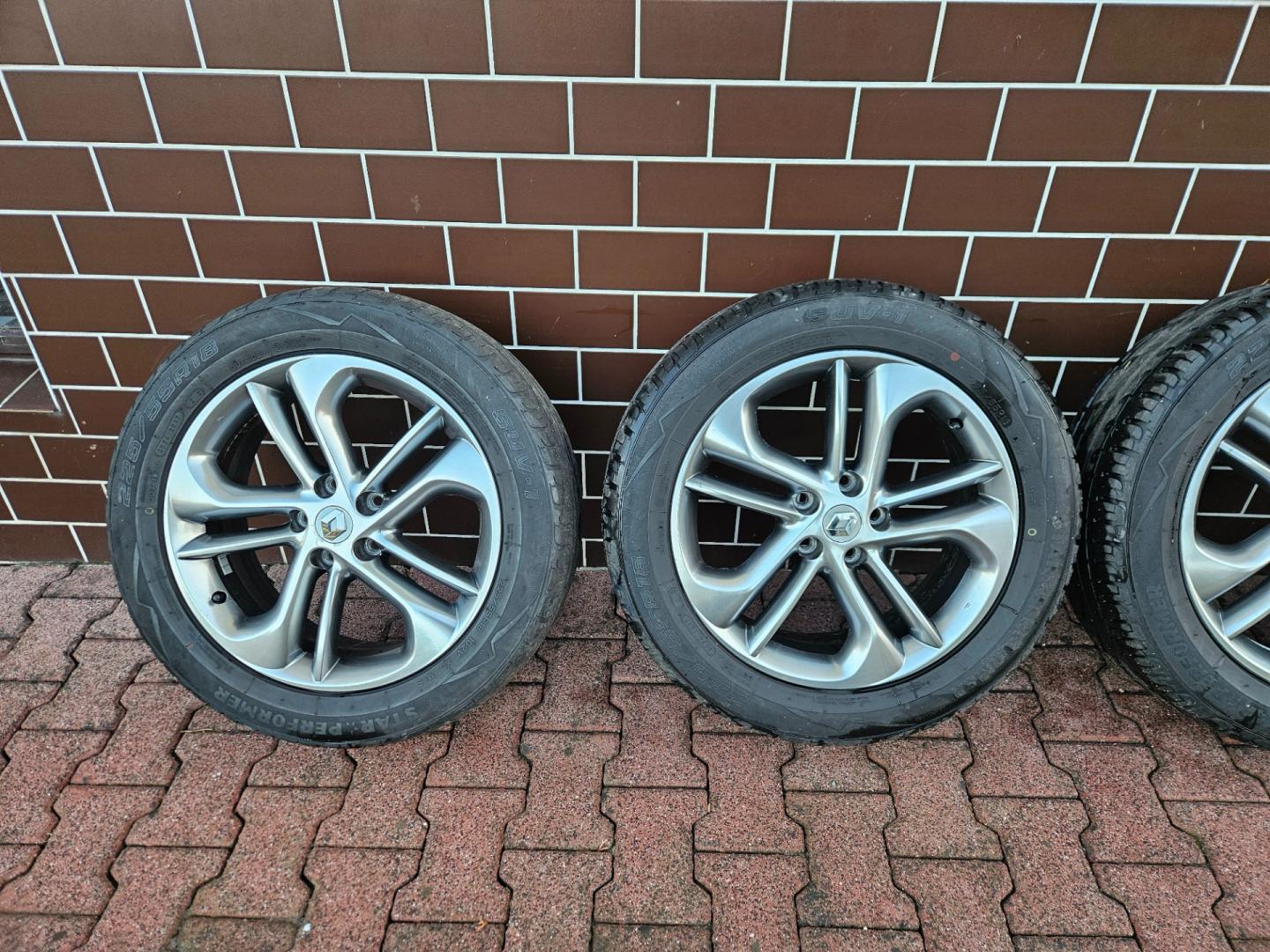 Alufelgi 18 5x114.3 Renault Toyota Mitsubishi Mazda Nissan Subaru