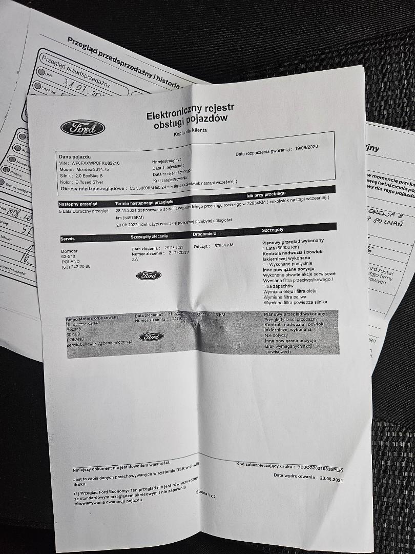 Ford Mondeo Mk5 Lift 2.0 190km