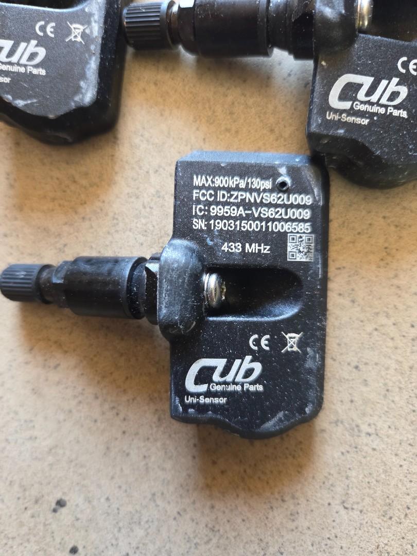 Czujniki cisnienia powietrza Tpms opon kol
