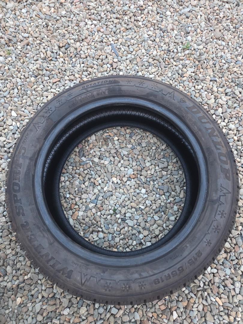 Opony zimowe 18 215/55 Dunlop