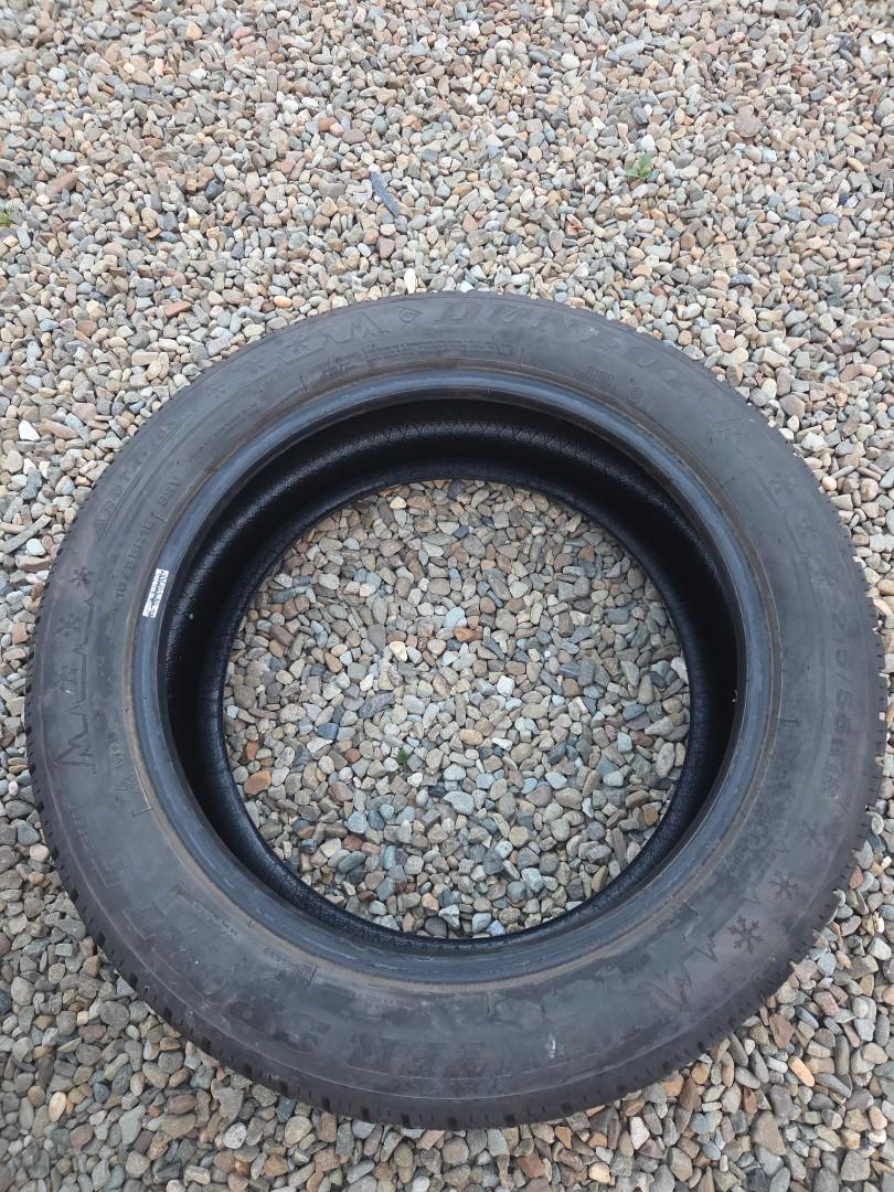 Opony zimowe 18 215/55 Dunlop