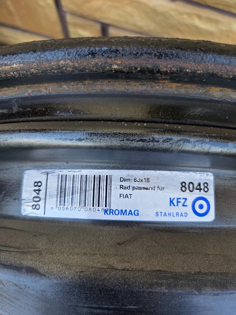 Felgi 16 5x98 Fiat Doblo Scudo Tipo 500L Opel Combo D Alfa Romeo Lanci