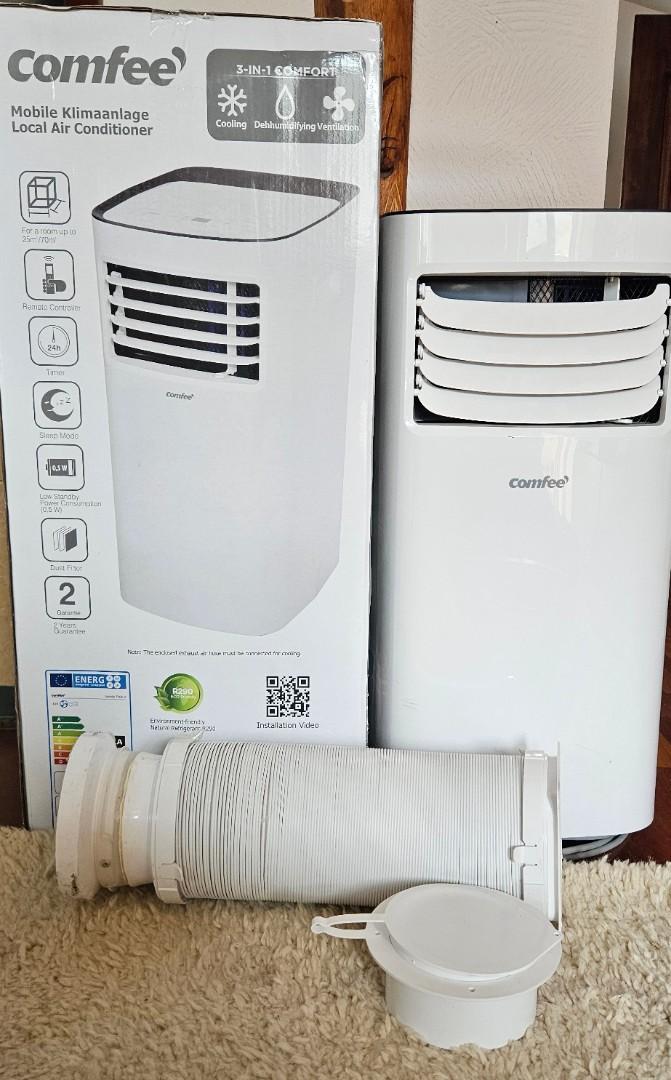 Klimatyzator, klima przenośny Comfee 2kW stan  7000BTU 25m2