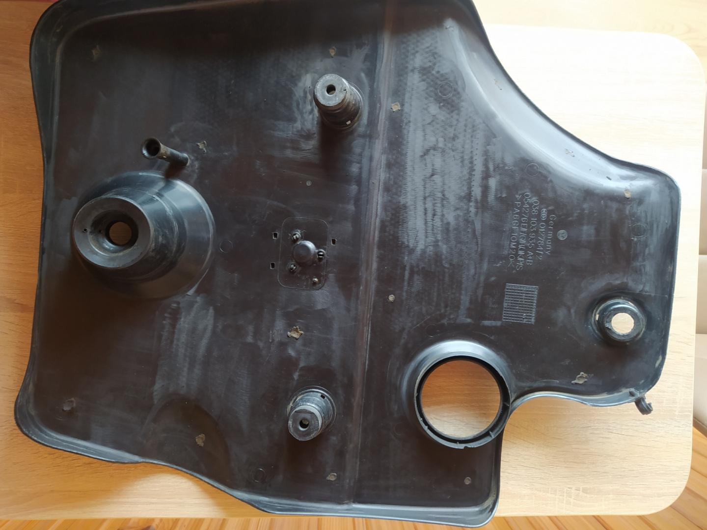 osłona pokrywa silnika vw seat 1,9 tdi