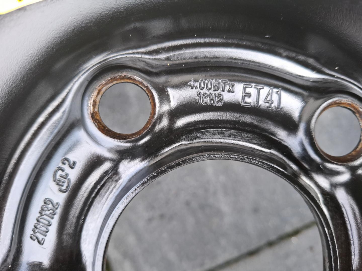 opel - koło dojazdowe 115/70/16" 4,00btx16h2