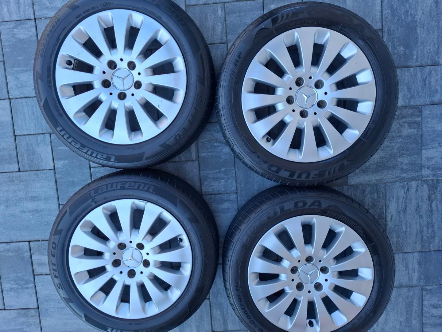 mercedes w204, w207 koła alufelgi 16 5x112