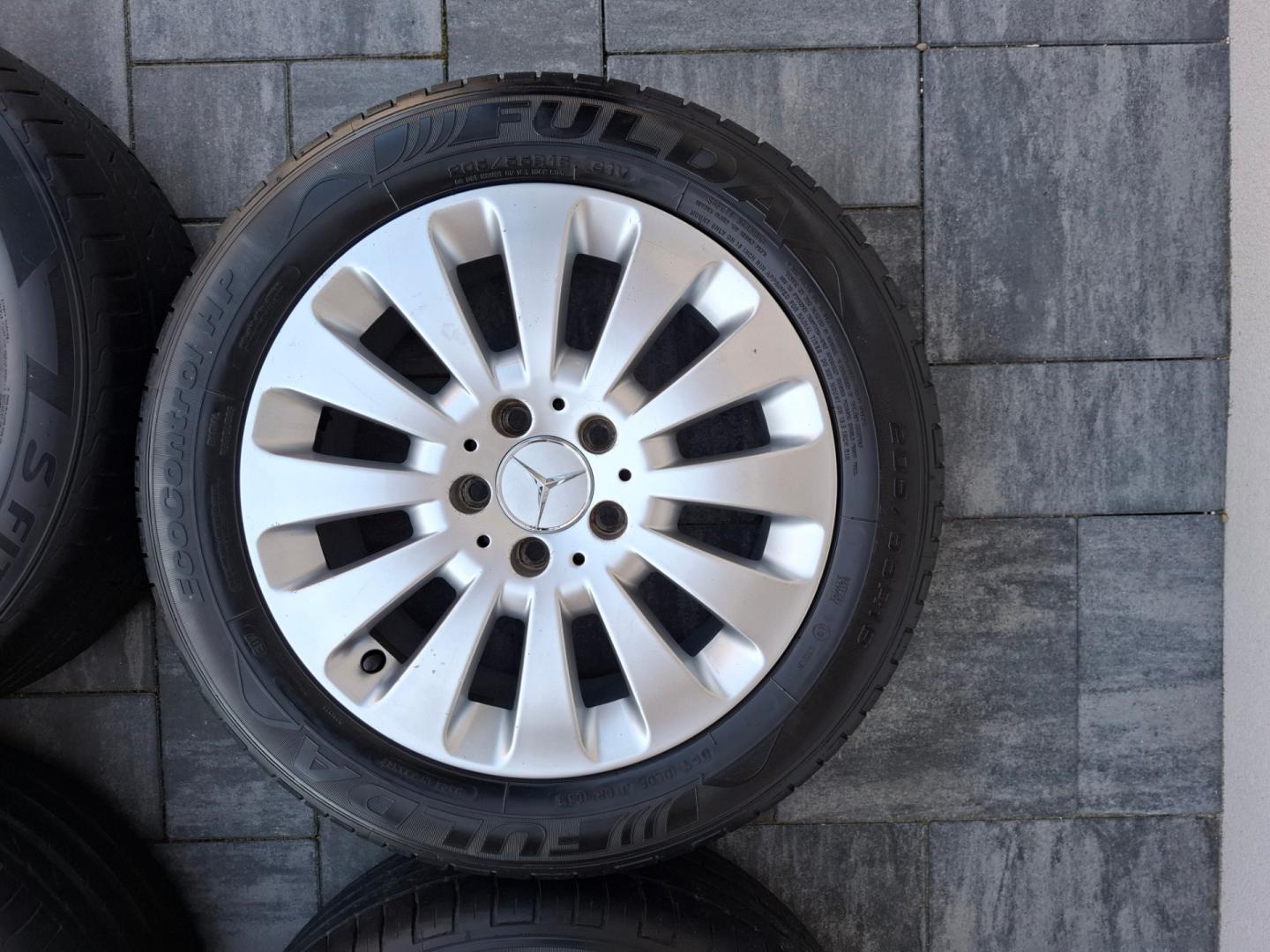 mercedes w204, w207 koła alufelgi 16 5x112