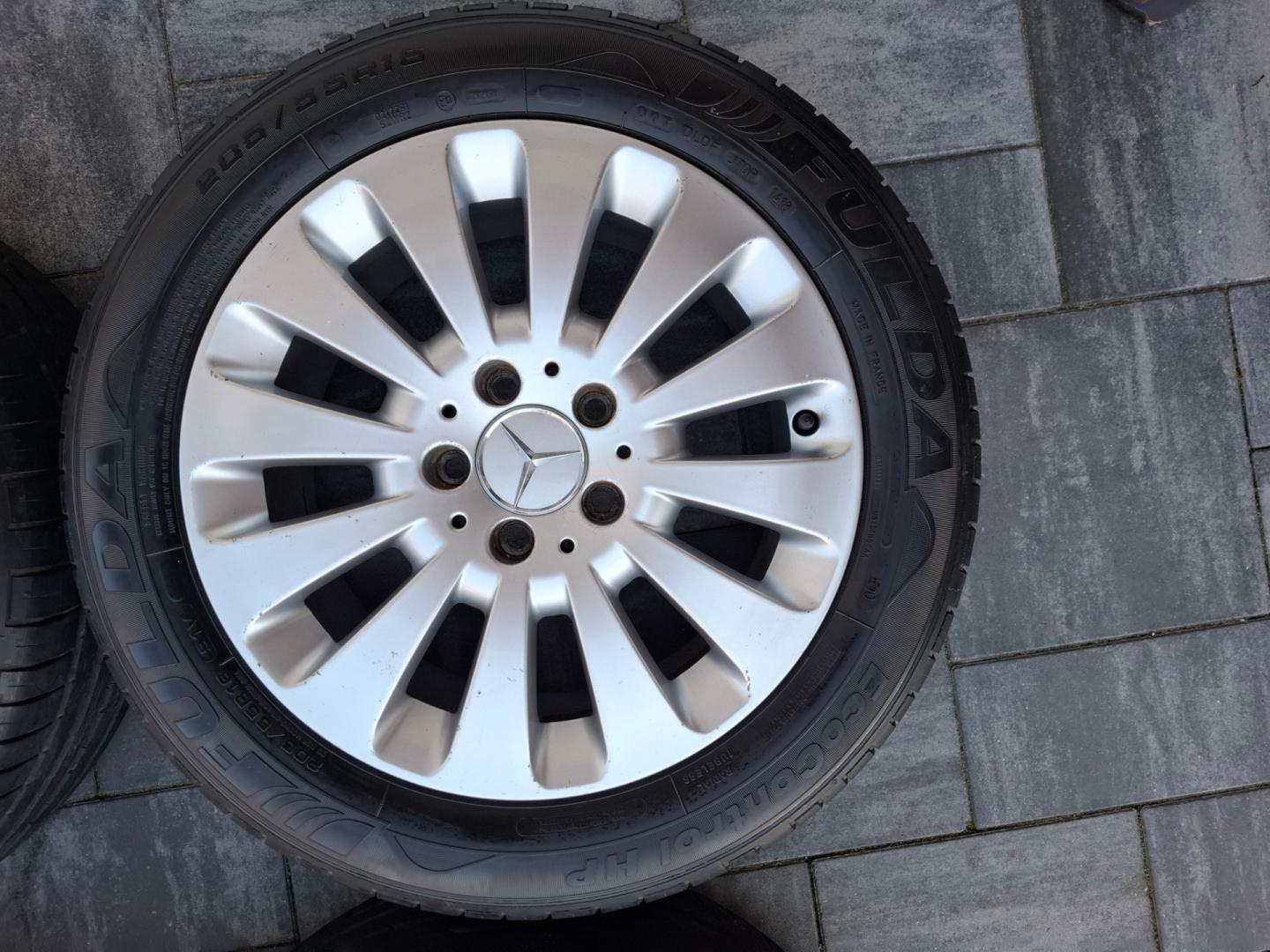 mercedes w204, w207 koła alufelgi 16 5x112