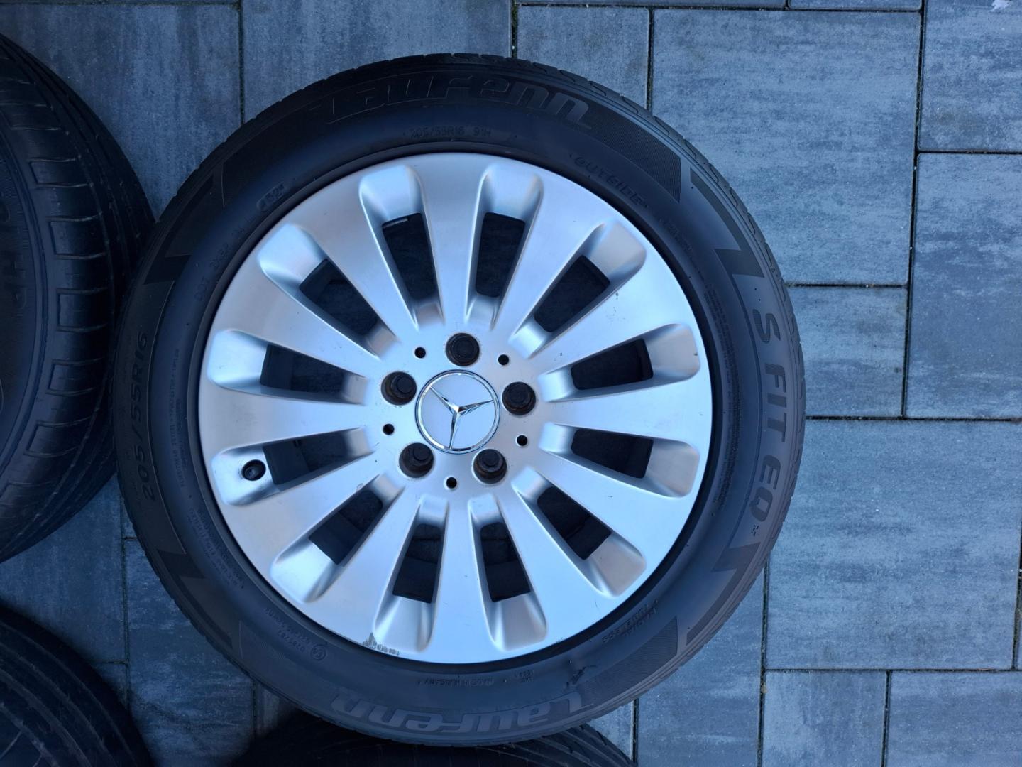 mercedes w204, w207 koła alufelgi 16 5x112