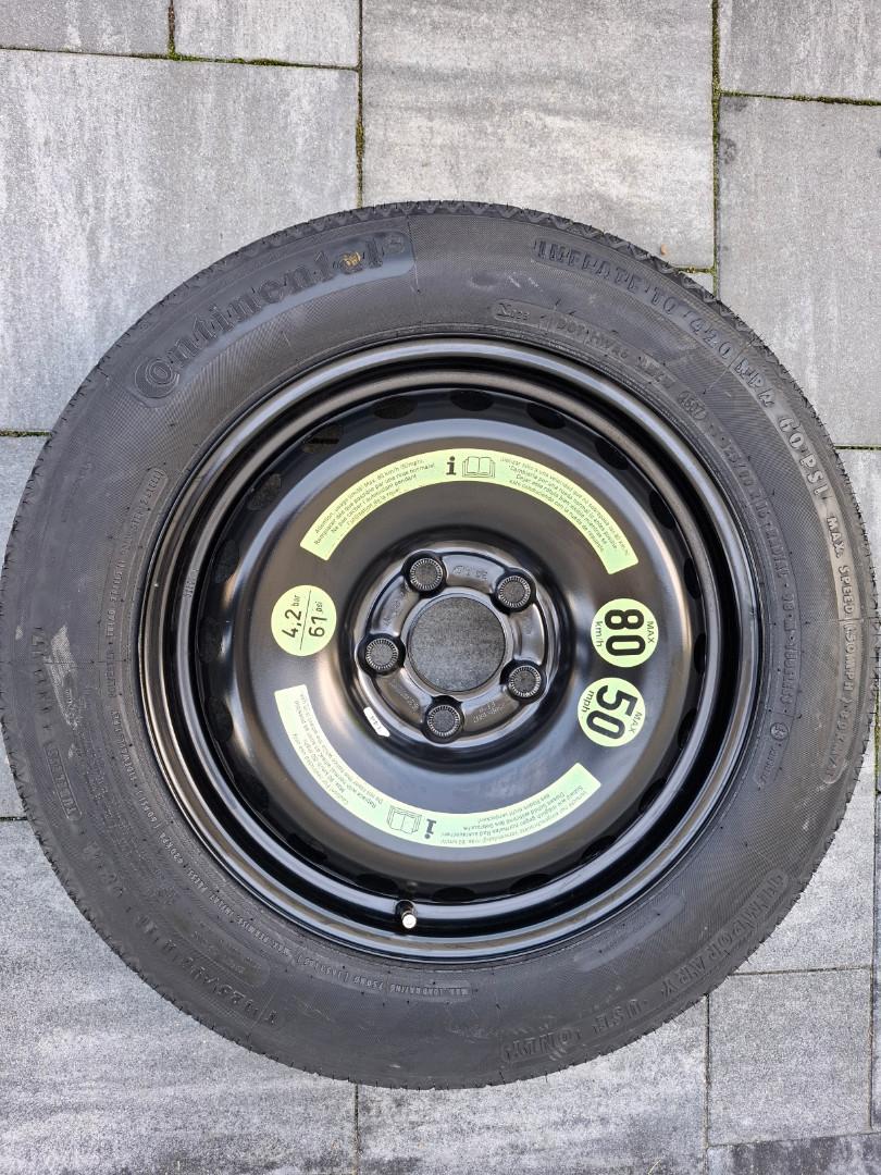 Mercedes - Koło Dojazdowe T125/90/R16 5x112 Audi VW Seat Skoda