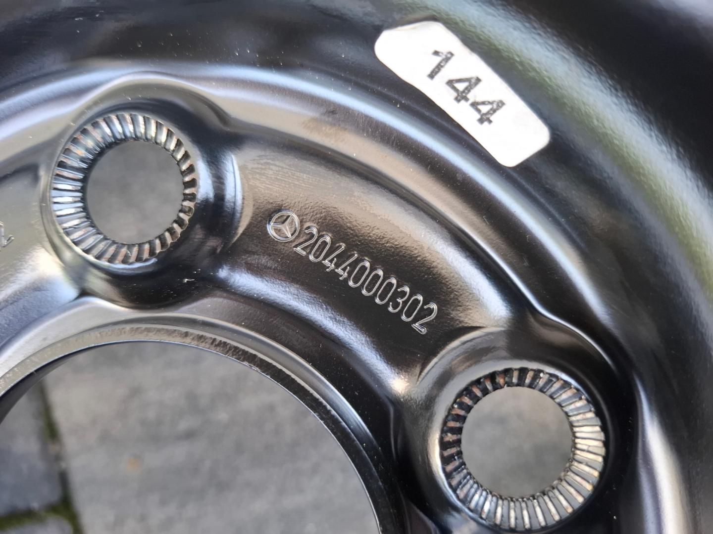 Mercedes - Koło Dojazdowe T125/90/R16 5x112 Audi VW Seat Skoda