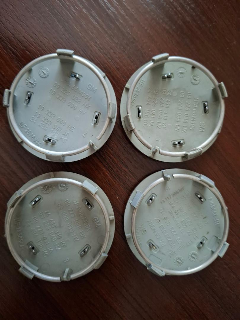 opel 4 oryginalne dekieleki do felg 60mm