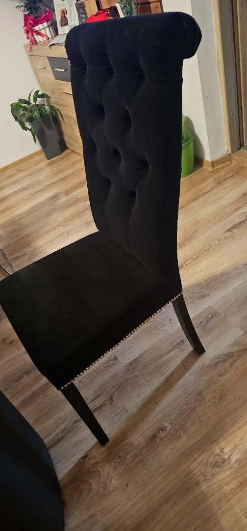 Krzesła 6 szt. Glamour