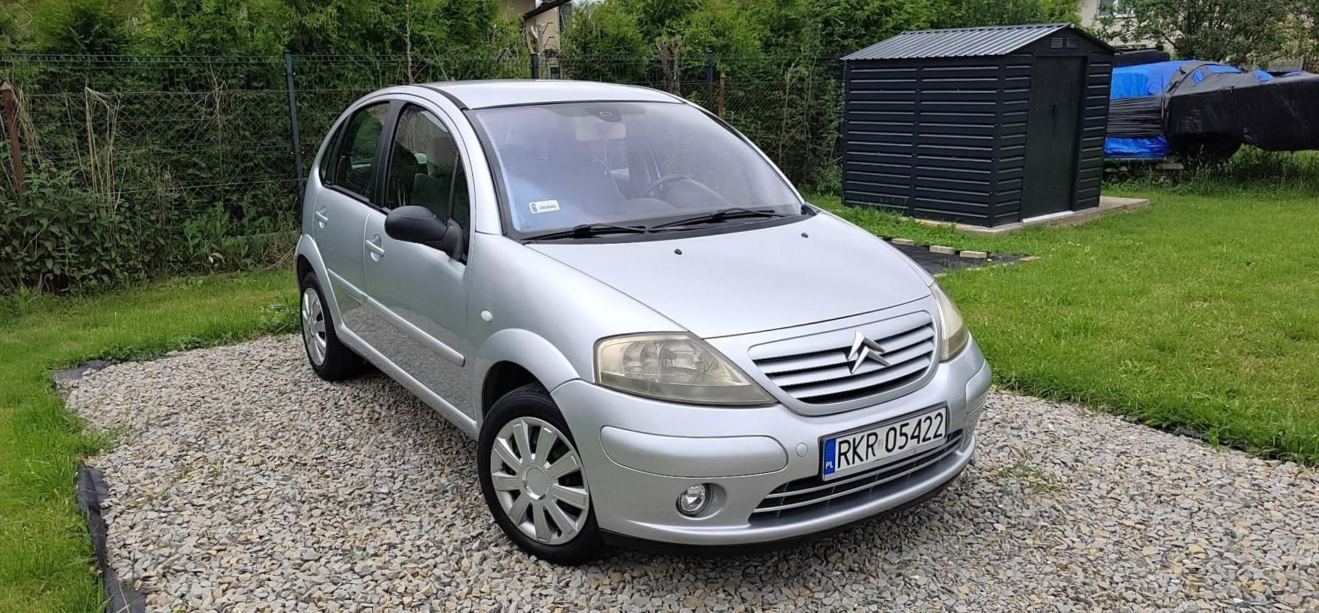 Citroen C3 Exclusive 2004 1.4 Benzyna Klimatyzacja Tempomat