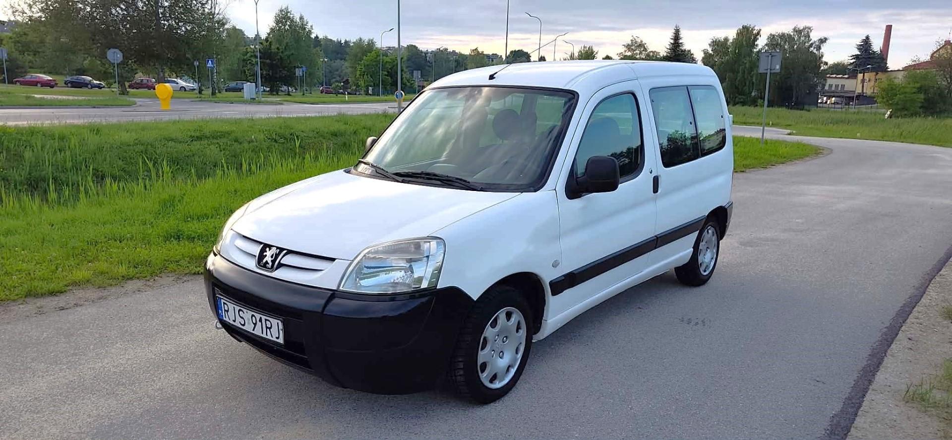 Peugeot Partner/Berlingo 2003r 1.4 LPG Lift Gaz Hak Oszczędny Salon PL
