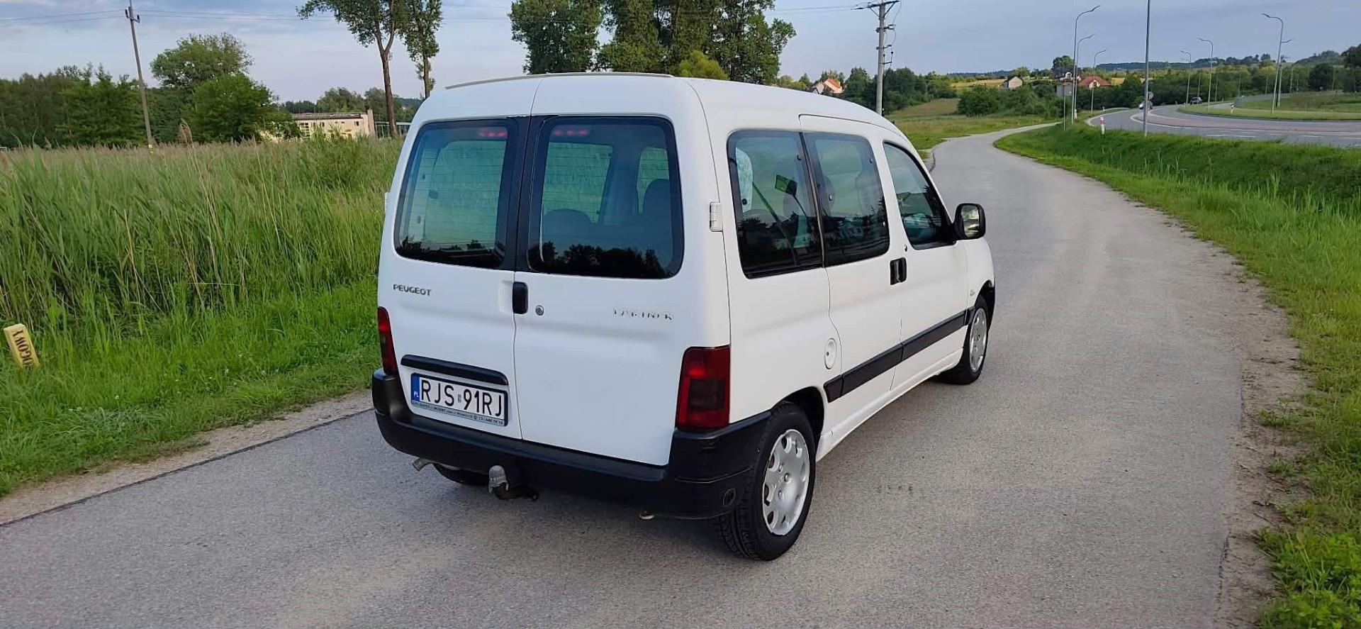 Peugeot Partner/Berlingo 2003r 1.4 LPG Lift Gaz Hak Oszczędny Salon PL