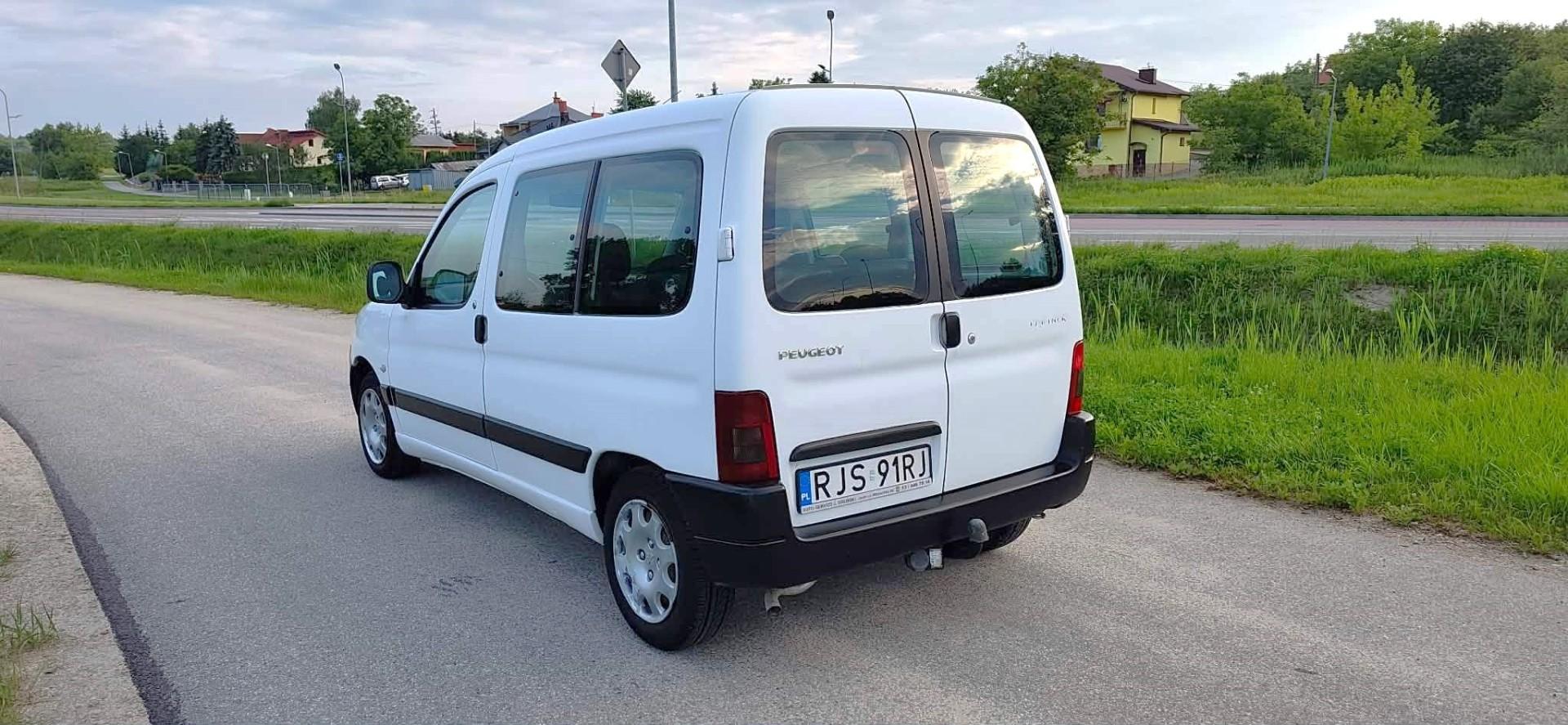 Peugeot Partner/Berlingo 2003r 1.4 LPG Lift Gaz Hak Oszczędny Salon PL