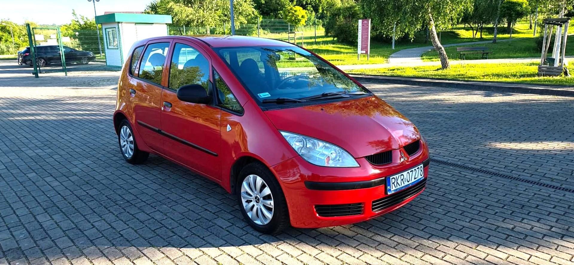 Mitsubishi Colt 2007 1.1 75KM Mały Przebieg Klimatyzacja Ekonomiczny