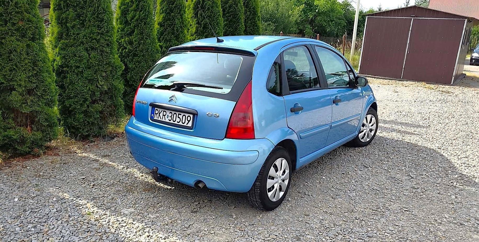 Citroen C3 2004r 1.1 Benzyna+GAZ-LPG Klimatyzacja Hak Ekonomiczny