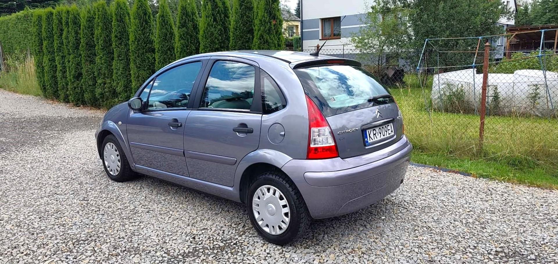 Citroen C3 z Przebiegiem TYLKO 80 Tys Km Klimatyzacja Ekonomiczny