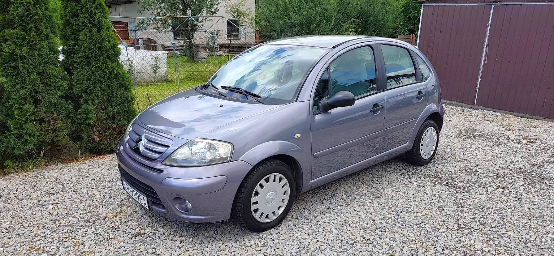 Citroen C3 z Przebiegiem TYLKO 80 Tys Km Klimatyzacja Ekonomiczny