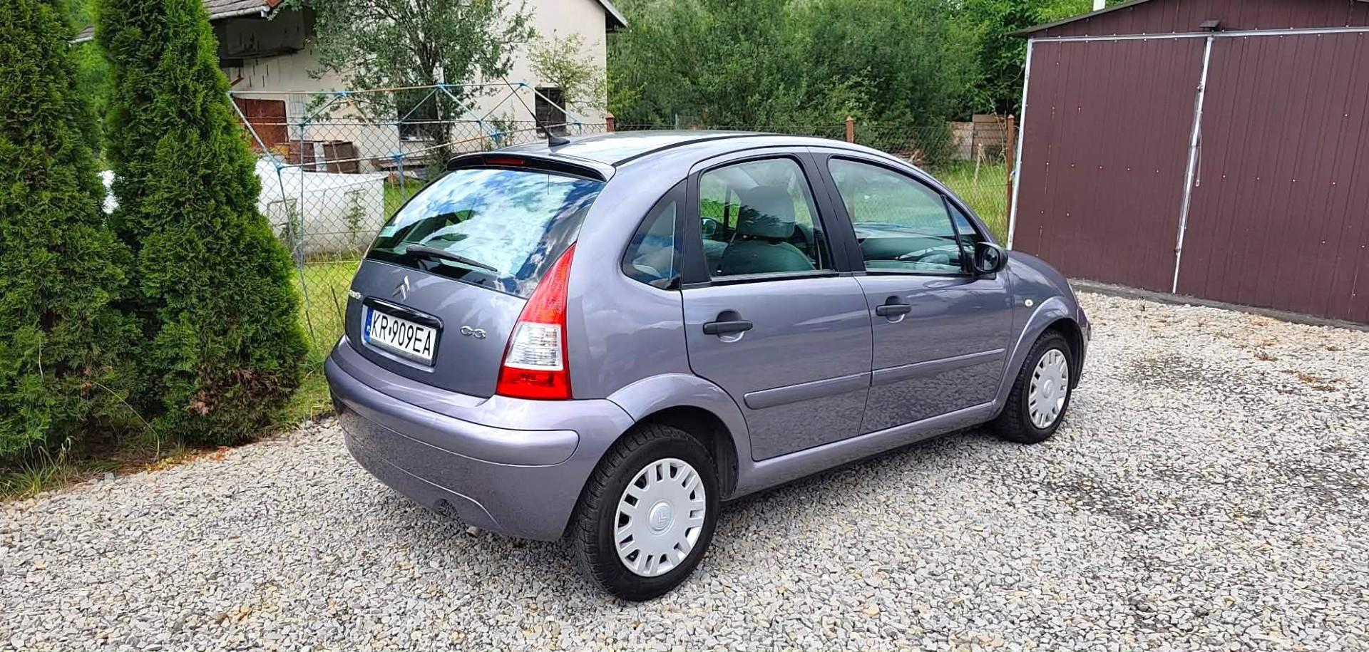 Citroen C3 z Przebiegiem TYLKO 80 Tys Km Klimatyzacja Ekonomiczny