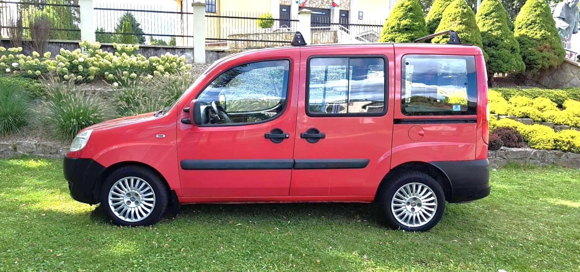 Fiat Doblo 2007r 1.4 8v 78KM LPG 2031r Lift Klimatyzacja Bagażnik Hak