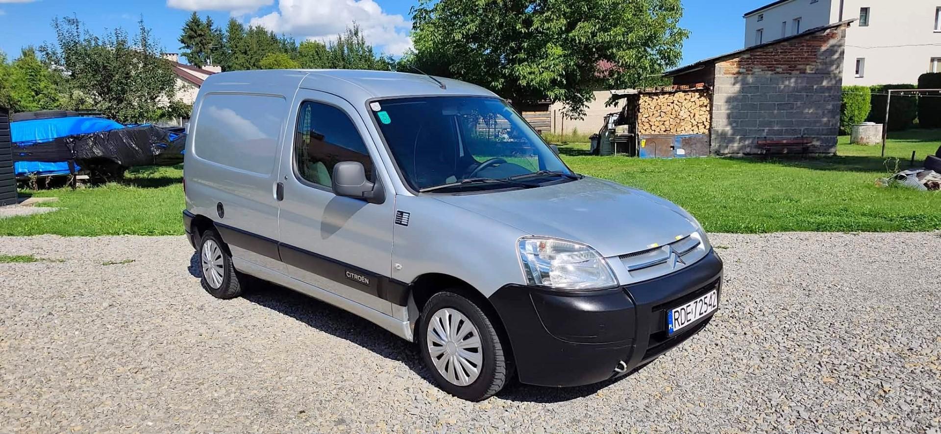Citroen Berlingo 2008r 1.6 HDI Furgon Lift Klimatyzacja Oszczędny