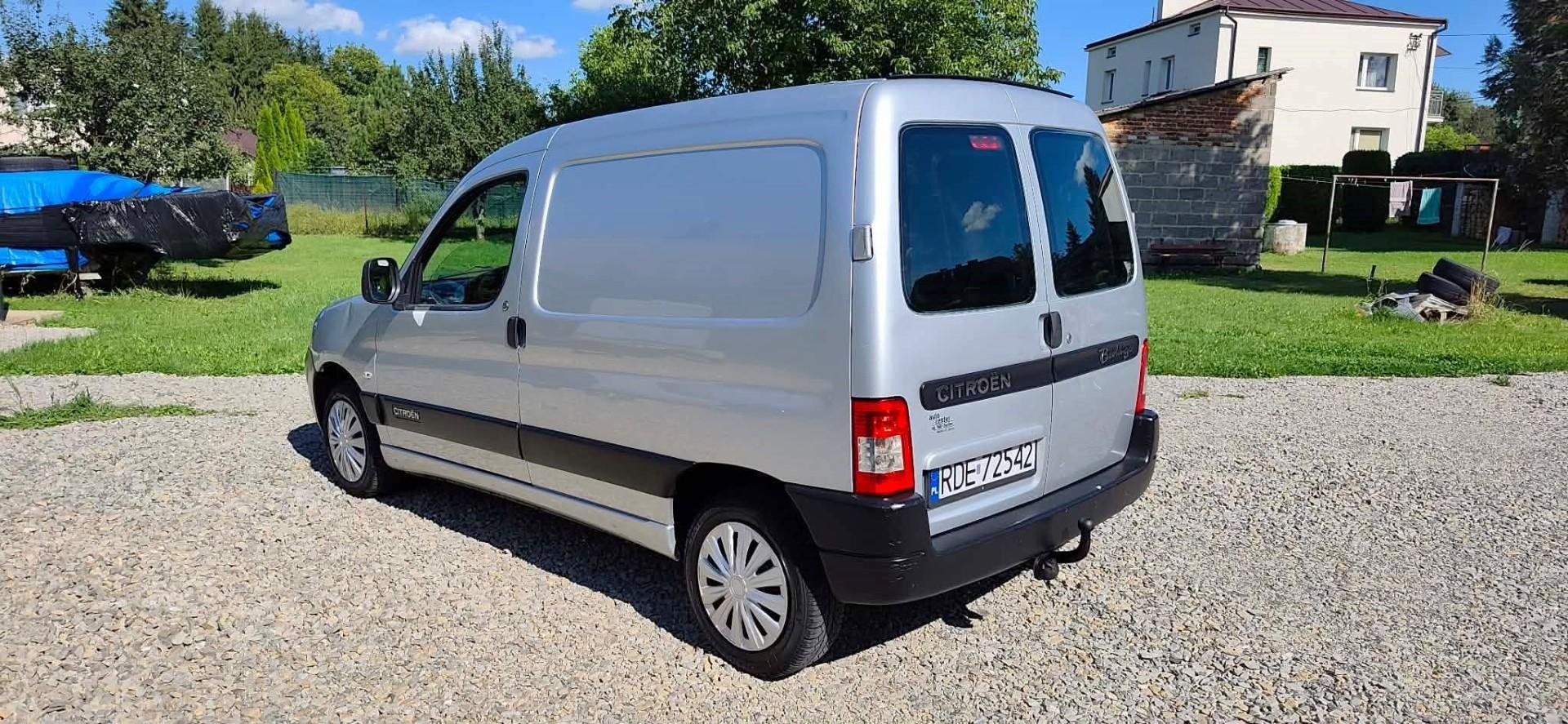 Citroen Berlingo 2008r 1.6 HDI Furgon Lift Klimatyzacja Oszczędny