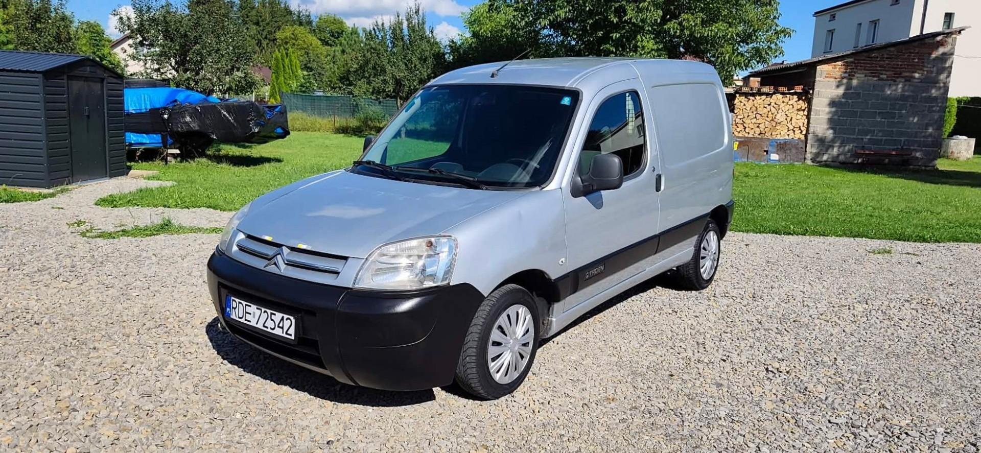 Citroen Berlingo 2008r 1.6 HDI Furgon Lift Klimatyzacja Oszczędny