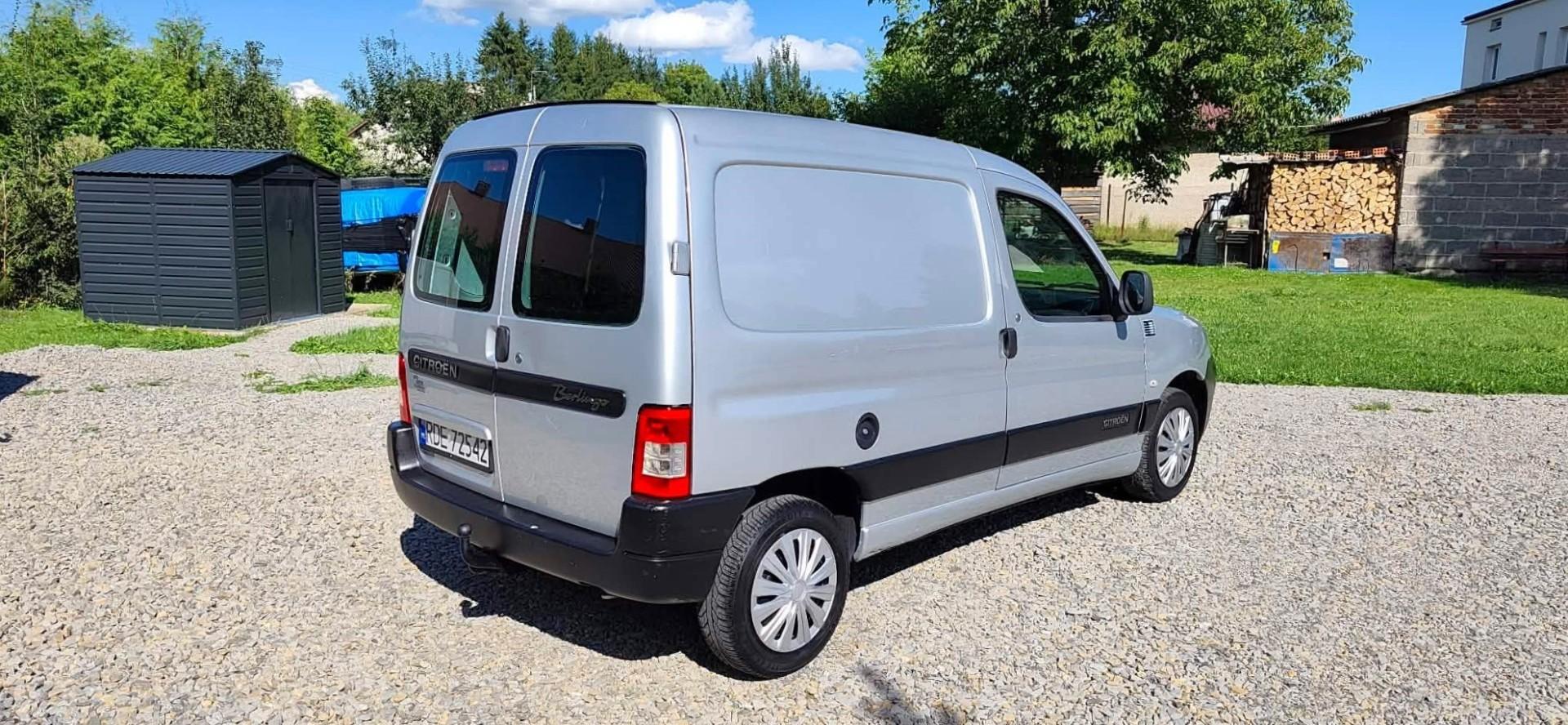Citroen Berlingo 2008r 1.6 HDI Furgon Lift Klimatyzacja Oszczędny