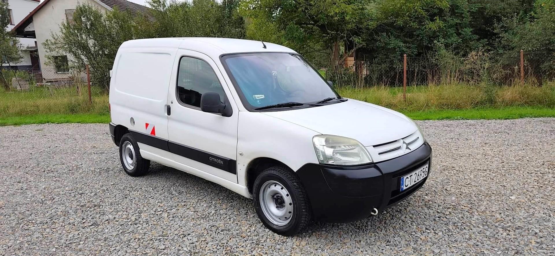 Citroen Berlingo 2007r 1.6 HDI Lift Furgon Klimatyzacja Oszczędny