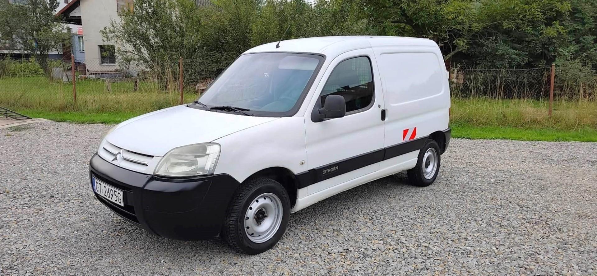 Citroen Berlingo 2007r 1.6 HDI Lift Furgon Klimatyzacja Oszczędny
