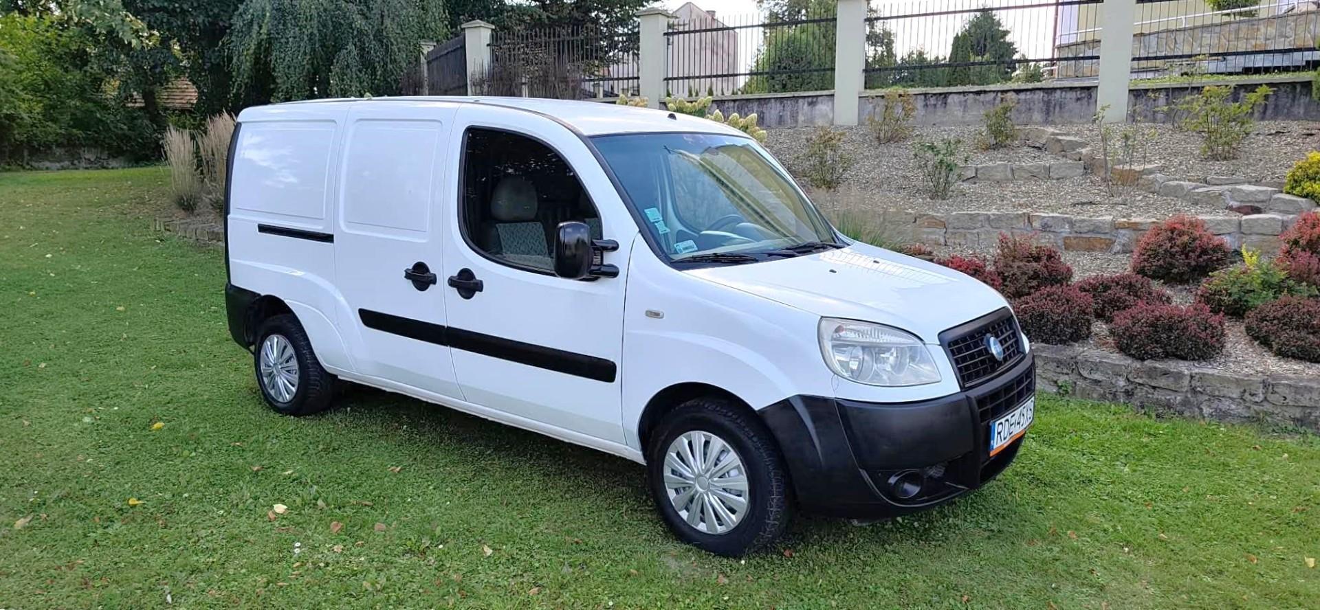 Fiat Doblo Cargo Maxi 2006r 1.4 Lift Pakowny Klimatyzacja Hak Vat-1