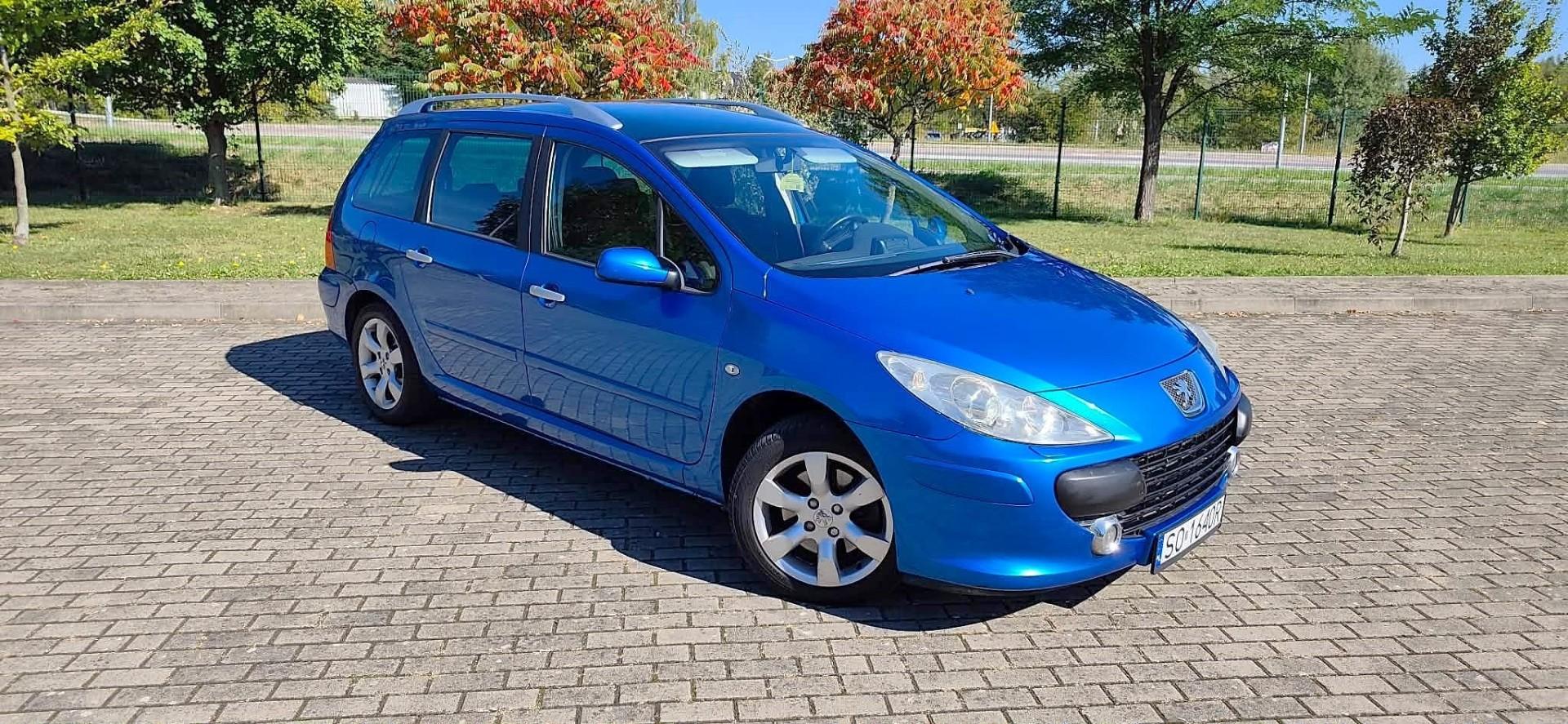Peugeot 307 SW 2005r 2.0 HDI Klimatyzacja Panorama  Oszczędny