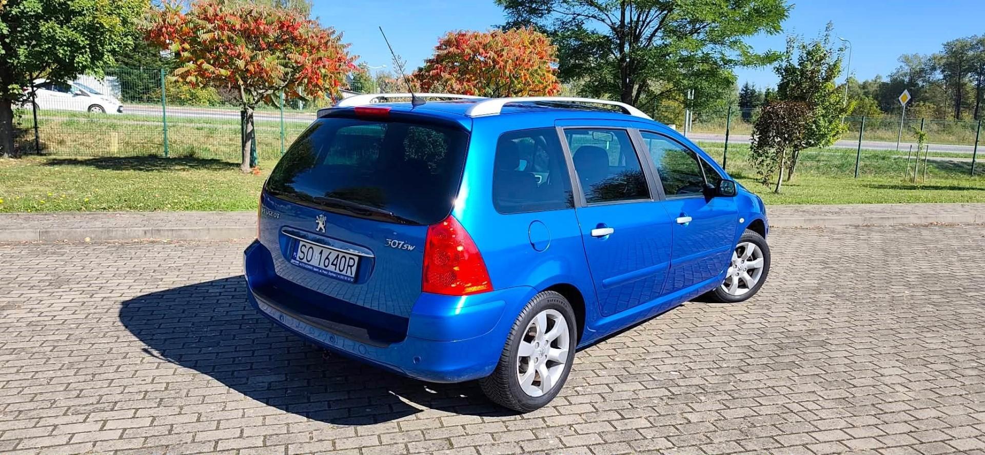 Peugeot 307 SW 2005r 2.0 HDI Klimatyzacja Panorama  Oszczędny