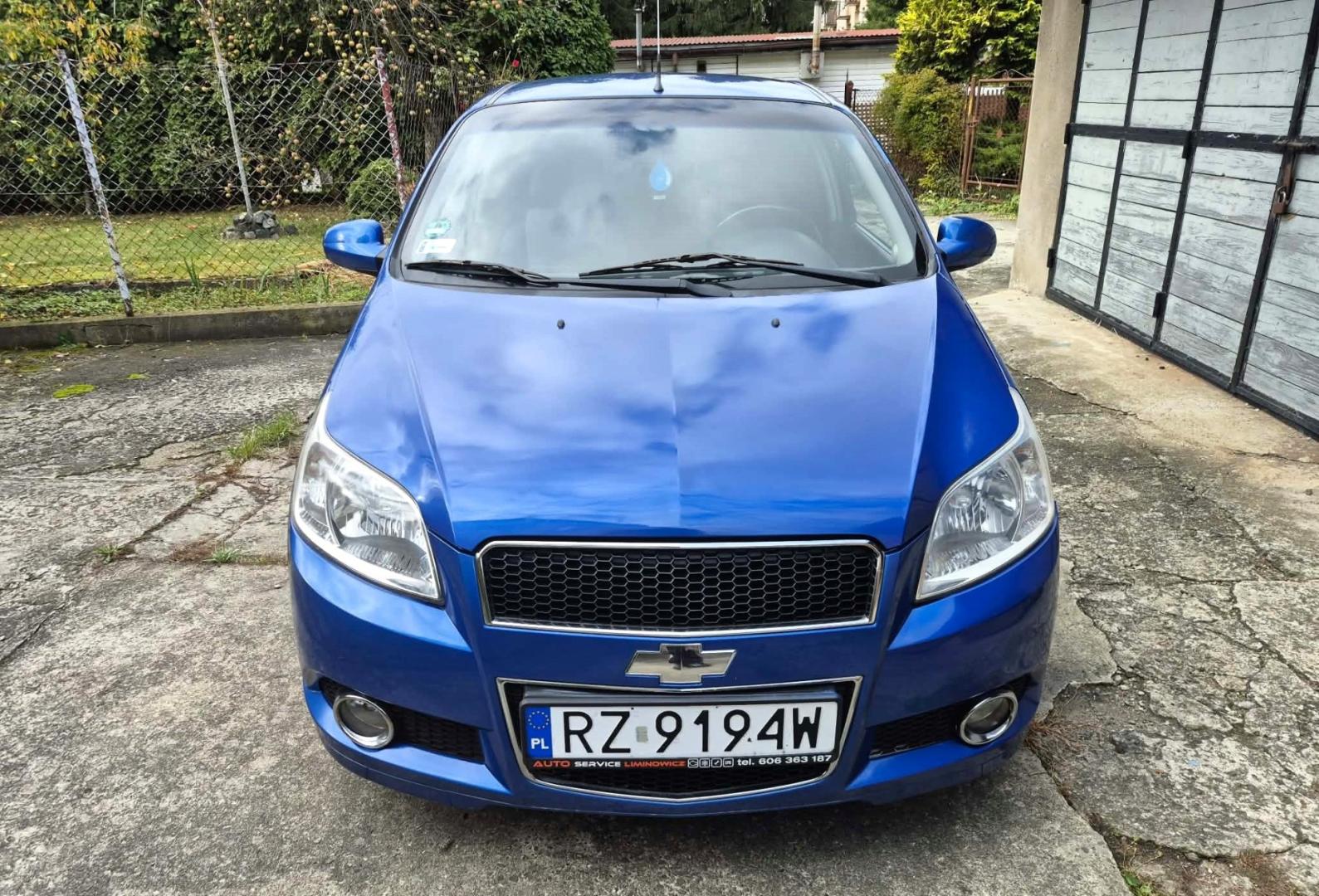 Chevrolet Aveo 2008r 1.4 Benzyna Klimatyzacja Mały Przebieg