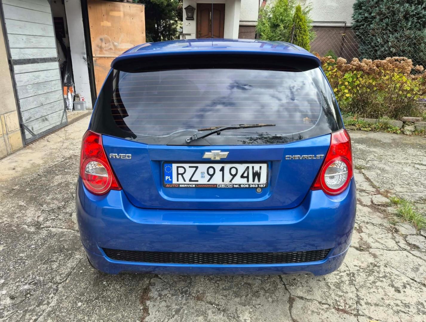 Chevrolet Aveo 2008r 1.4 Benzyna Klimatyzacja Mały Przebieg