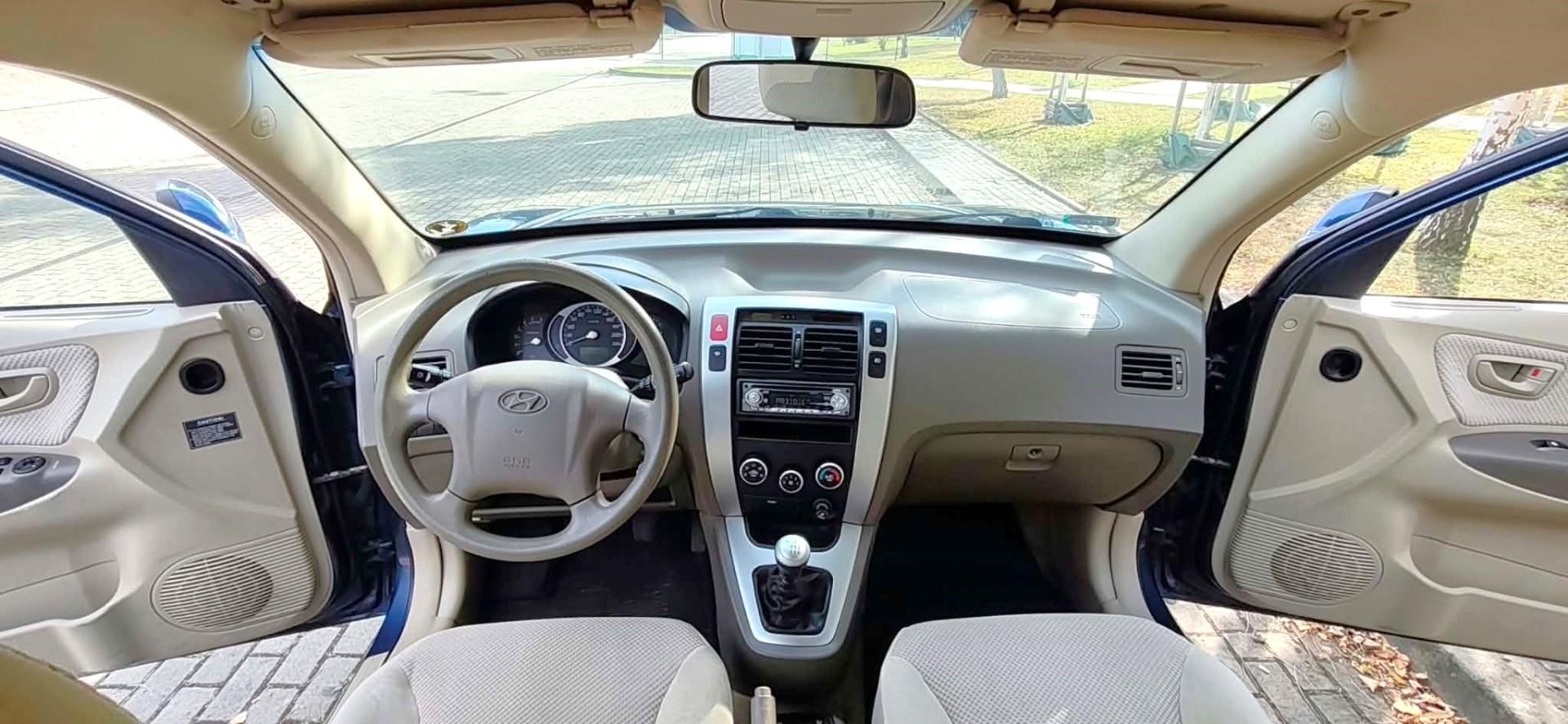 Hyundai Tucson 2007r 2.0 CRDI Klimatyzacja Grzane Fotele Oszczędny SUV
