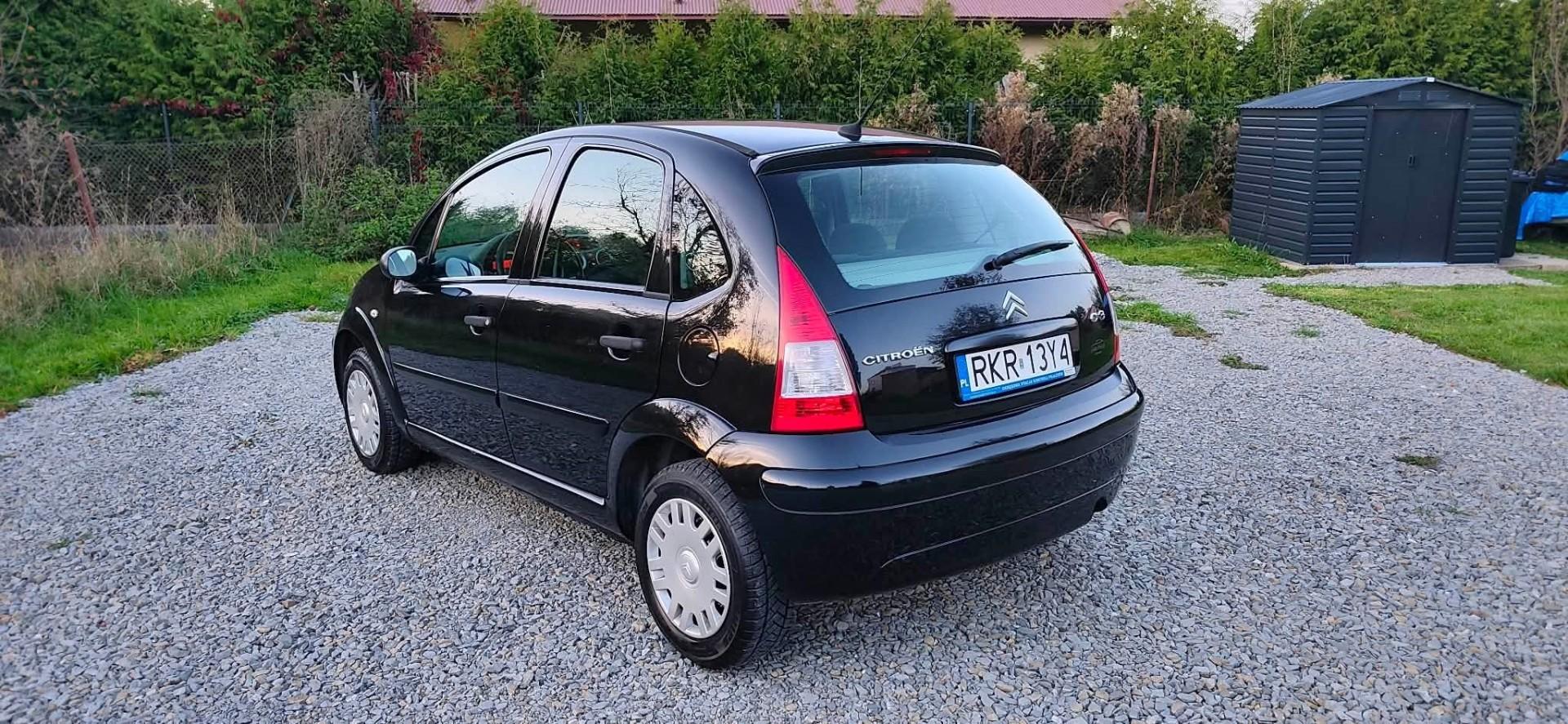 Citroen C3 2007r 1.4 75KM Benzyna Lift Klimatyzacja Mały Przebieg