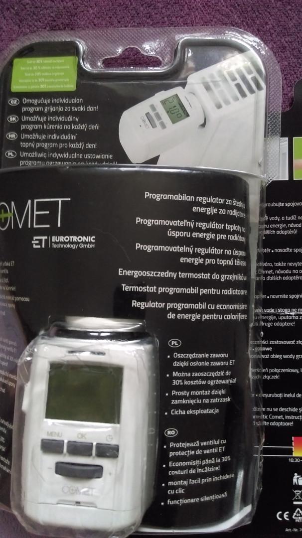 Energooszczędny termostat do grzejnika COMET-NOWE