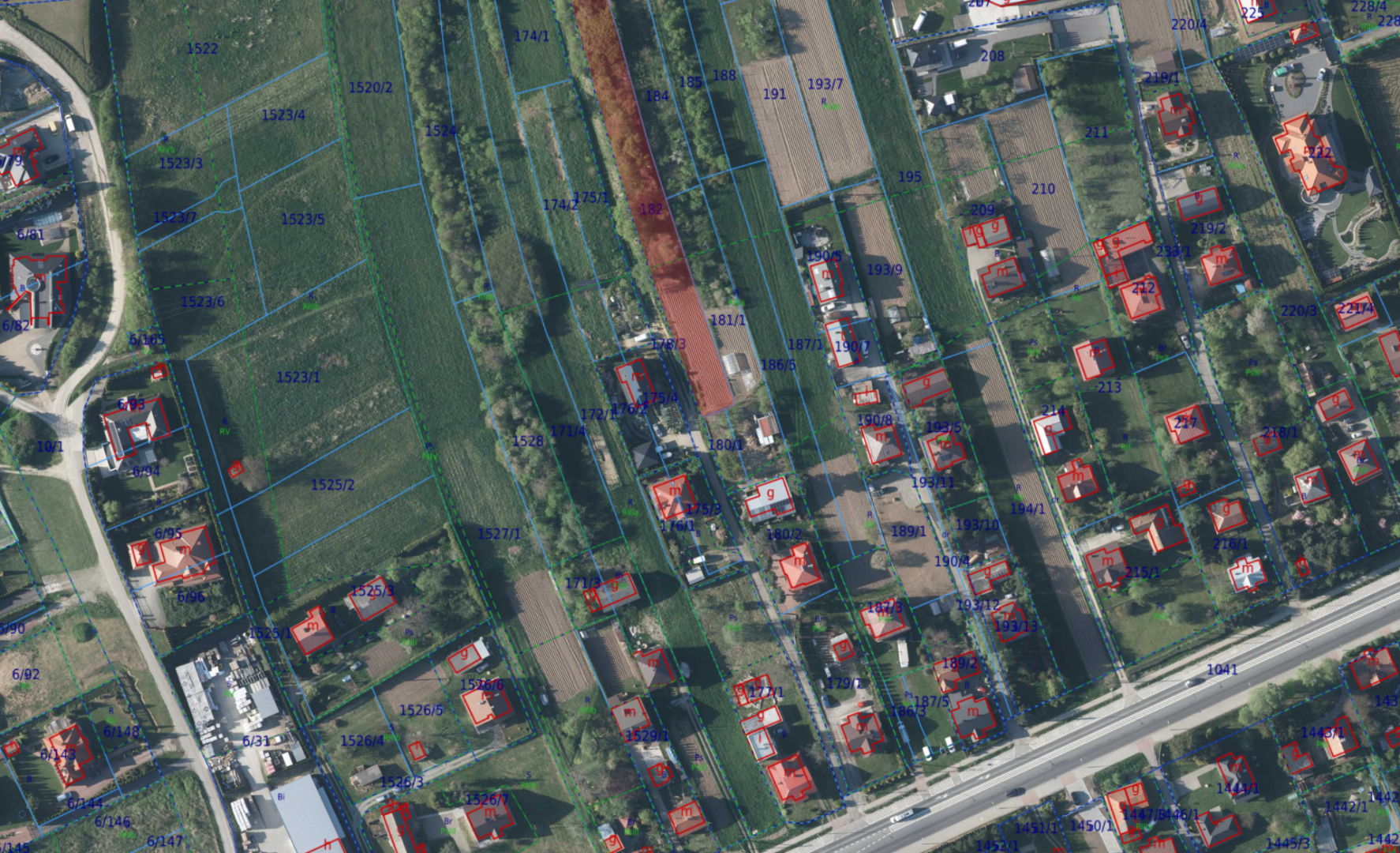 Działka rekreacyjna 18,45 arów (Jasło -Brzyszczki)