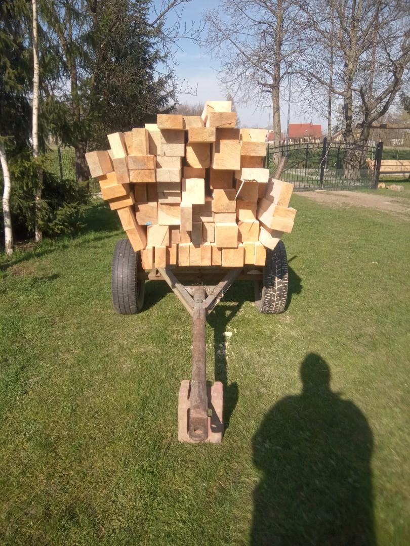 Kantówki 14x14, krokwie 7x14