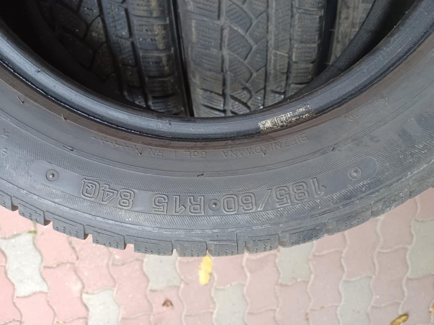 Opony zimowe 185/60 R15